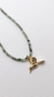 Colar Beija-flor - Esmeraldas e Prata 950
