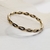Alianças Trançadinhas Flat - Ouro 18k - loja online