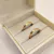 Par de Alianças Cetim 3mm - Ouro 18k - Clara Lau Joias | Prata 950 e Ouro 18k 