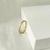 Par de Aliança Cetim 2.5 e 3.5mm - Ouro 18k - Clara Lau Joias | Prata 950 e Ouro 18k 