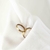 Par de Aliança Cetim 2.5 e 3.5mm - Ouro 18k