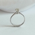 Solitário Ouro 18k e Diamante 30pt - Clara Lau Joias | Prata 950 e Ouro 18k 
