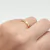 Par de Alianças Cetim 3mm - Ouro 18k - comprar online