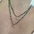 Colar Beija-flor - Esmeraldas e Prata 950 - comprar online