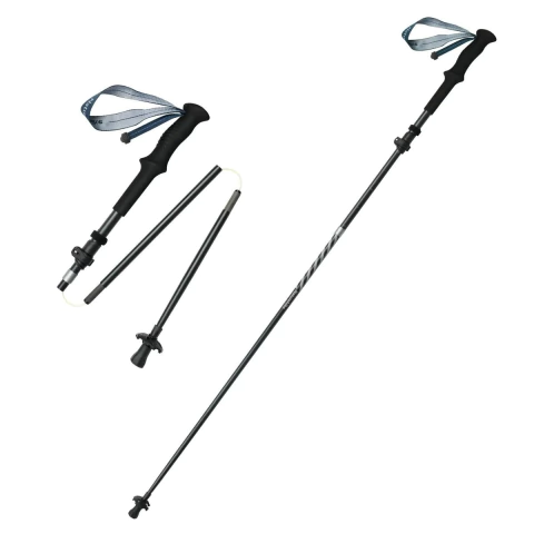 BASTONES DE ALUMINIO PLEGABLES NATUREHIKE 5 SECCIONES