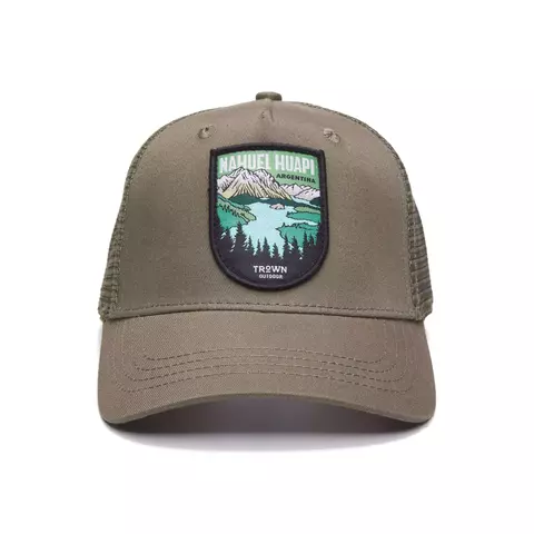 GORRA TROWN LOS GLACIARES VERDE MILITAR