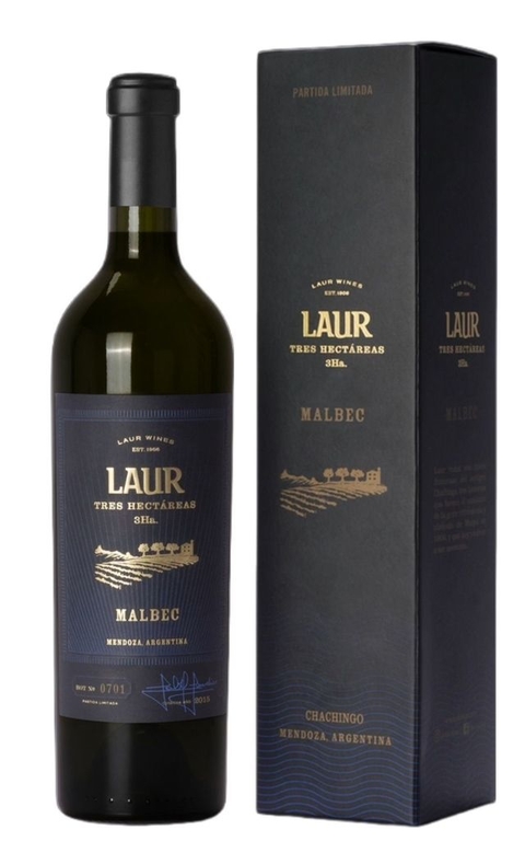 Vino Laur Tres Hectareas Malbec