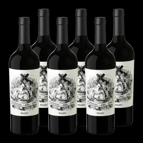 Cordero con Piel de Lobo Malbec x 6