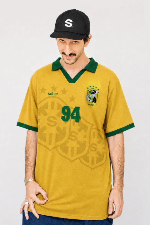 Camisa Collab Rata/Sober 94