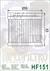 (14075) FILTRO ACEITE HIFLO BMW 650 GS/DAKAR 78/08 - comprar online