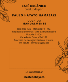 Café Especial - Café do Hayato