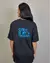 Tshirt Oversized "Gym is my Therapy" Preta - comprar online