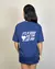 Tshirt Oversized "It's a good day for a leg day" Azul Marinho - comprar online