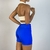 Conjunto de Short Valentina Azul Royal - comprar online