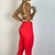 Conjunto de Calça Antonella Vermelho - comprar online