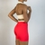 Conjunto de Short Valentina Vermelho - comprar online