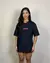 Tshirt Oversized "Treino pela saúde" Preta na internet