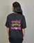 Tshirt Oversized "Treino pela saúde" Preta - comprar online