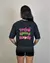 Tshirt Oversized "Treino pela saúde" Preta