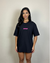 Tshirt Oversized "Anti Cardio Club" Preta - comprar online