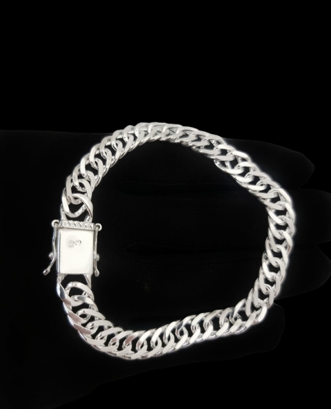 PULSEIRA MASCULINA GRUMET DUPLA 9MM