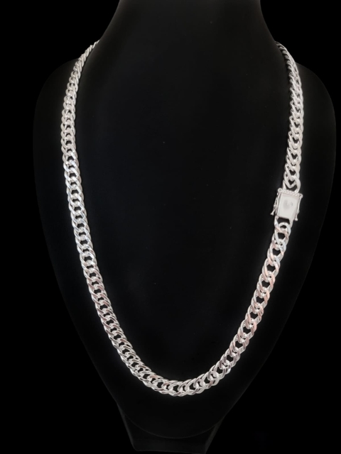 CORRENTE MASCULINA GRUMET DUPLA 9MM