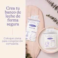 Imagen de Bolsas de Almacenamiento de Leche Materna de 120ml x 50