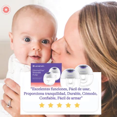 Pack Discreet Plus (Sacaleche manos libres + Bolsitas de Almacenamiento x 50u.) - tienda online