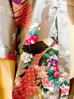 Kimonos Flor - Pavo Real