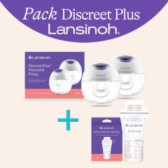 Pack Discreet Plus (Sacaleche manos libres + Bolsitas de Almacenamiento x 50u.) - comprar online