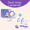 Pack Doble (Convertí tu Sacaleche Individual en Doble)