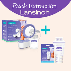 Pack Extracción (Sacaleche Eléctrico + Bolsitas de Almacenamiento)