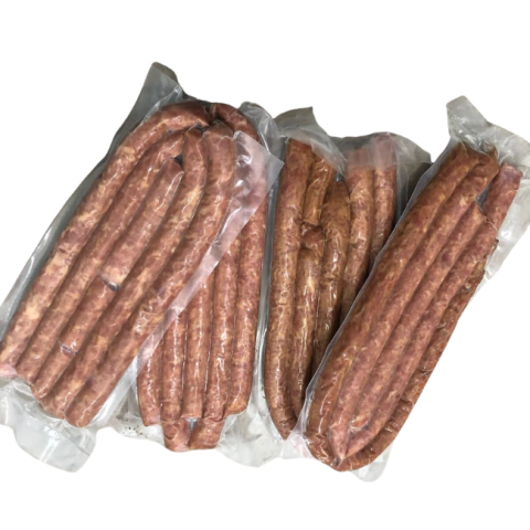 Linguiça Defumada Fina Suína Carro Restaurante