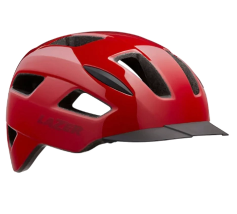 CASCO LAZER LIZARD TALLE M COLOR ROJO