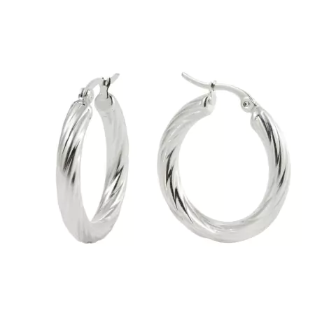 Argolla Twisted Silver