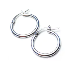 Argollas Clásicas Silver - Jhune Joyeria