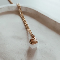 Collar con dije de Cuarzo Cristal