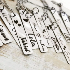 Collar Barrita Acero Quirurgico en internet