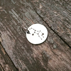 Imagen de Collar Mini Medalla Acero Quirúrgico