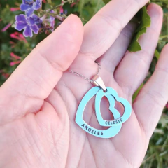 Collar Mini Corazón Acero Quirúrgico