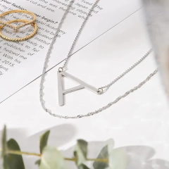 Collar Iniciales - Jhune Joyeria