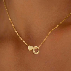 Collar Baby + Heart Gold en internet