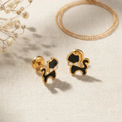 Aritos Gatitos - Jhune Joyeria