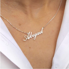 Collar Nombre Silver en internet