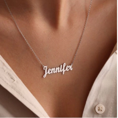 Collar Nombre Silver - comprar online