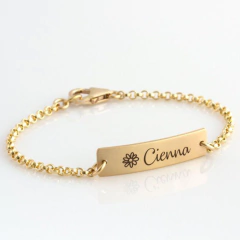 Pulsera Barra Gold en internet