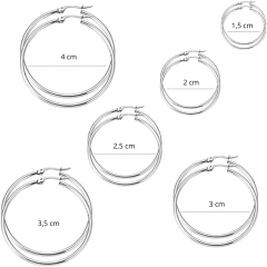 Argollas Clásicas Silver - tienda online