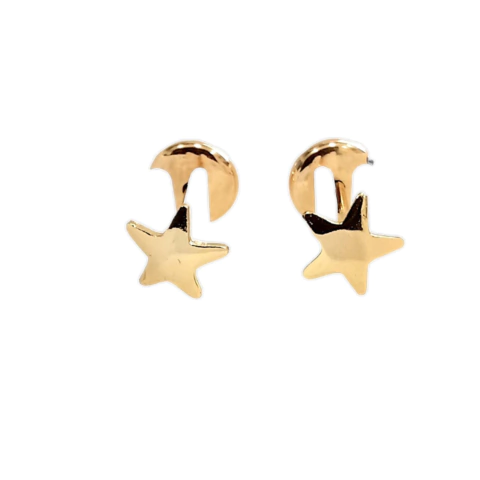 Aros Estrellitas Gold