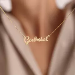Collar Name Gold