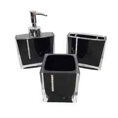 Kit P/ Banheiro Plástico 3 Peças